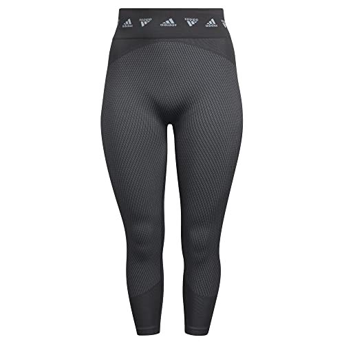 adidas Damskie legginsy AK BRND 7/8T PS, szare/węglowe, 3 sztuki