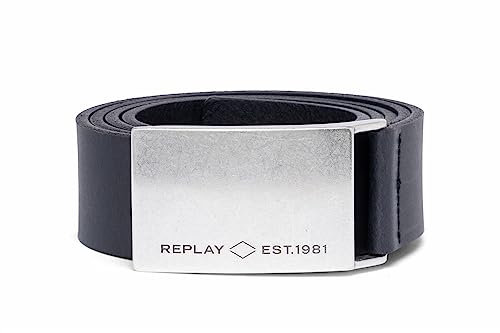 Replay Męski pasek AM2674, 098 czarny, 105, 098 BLACK