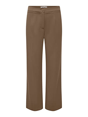 ONLY Damskie spodnie Onlmia Hw Straight Pant TLR Noos, Cub, 42W / 32L