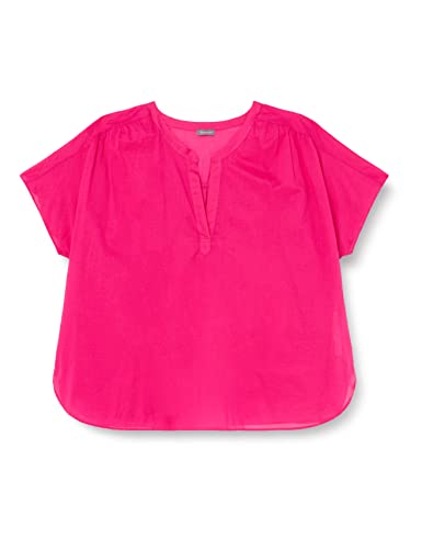 Samoon Damska 260031-21053 bluzka, magenta, 50, magenta