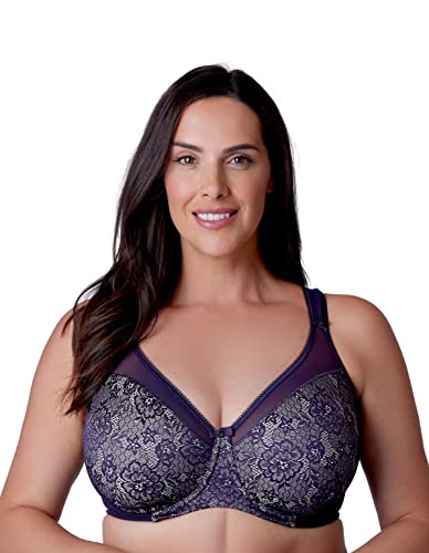 Berlei Biustonosz Beauty Minimizer, bakłażan, 75H