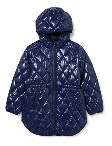 United Colors of Benetton Dziewczęca kurtka garniturowa, Blu Scuro 252, XL