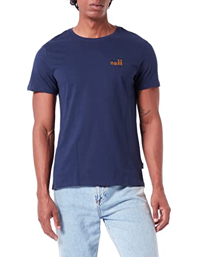 Blend Męski T-shirt 20714562, 194024/Dress Blues, XXL