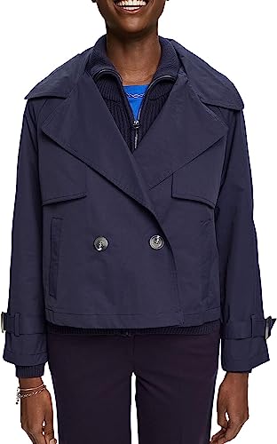 ESPRIT Damska kurtka 023EE1G315, 400/NAVY, XXL, 400/granatowy., XXL