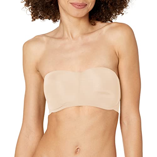 Maidenform Damski biustonosz bez ramiączek bez fiszbin, Migdały, S