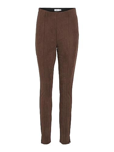 Vila Visudas HW Slit legginsy – NOOS, Shaved Chocolate, M