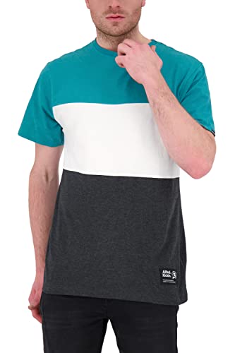 Alife and Kickin BenAK A koszulka męska z krótkim rękawem, Peacock, 3XL