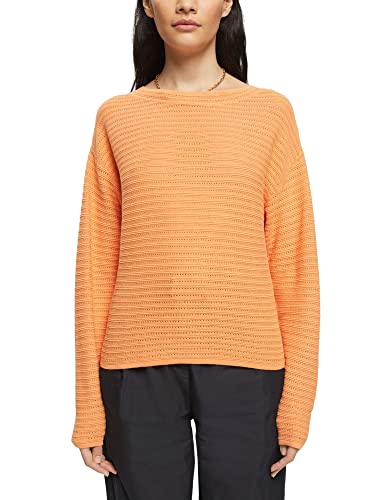 ESPRIT Sweter damski 013EE1I311, 830/złoty pomarańczowy, XXL, 830 / złoty pomarańczowy, XXL