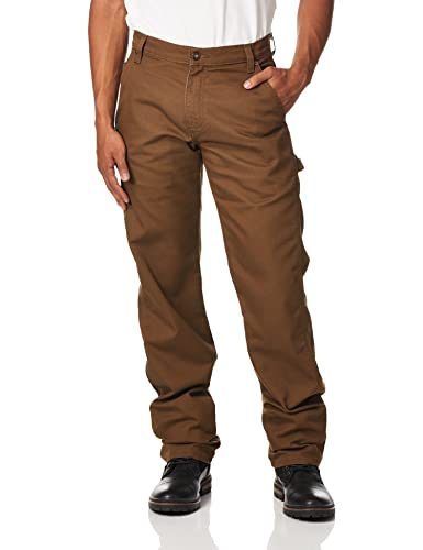 Dickies Twarde spodnie męskie Carpenter tough Carpenter Pantalón De Carpinterocalça Tough Carpinteiro. Twarde spodnie dla kaczek, 34 szer. x 3 4L, Drewno kamionkowe, 34W / 34L