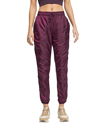 ESPRIT Sports Damskie spodnie treningowe K_Pants wv, bordowe RED, XL