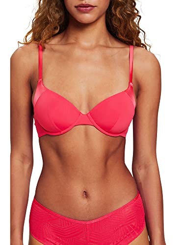 ESPRIT Niewatowany biustonosz z fiszbinami, różowy (Pink FUCHSIA), 85C