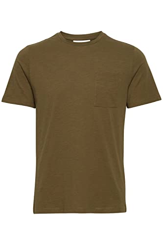 CASUAL FRIDAY Męski T-shirt 20504283, 190516/Dark Olive, M