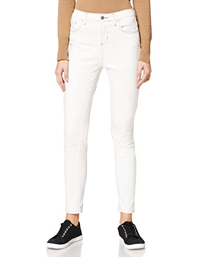 IPEKYOL Jeansy damskie Ankle Length Skinny Fit Pans, naturalny, 34 PL