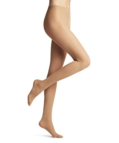 FALKE Kobiety Rajstopy Matt Deluxe 30 DEN W TI Przezroczyste 30 Den przezroczyste jednokolorowe 1 Para, Brązowy (Powder 4069), M-L