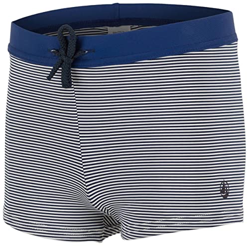 Petit Bateau Chłopięce A03ID01060 stroje kąpielowe, białe/blanc, 4A 4 ANS