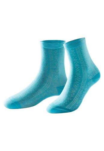 Schiesser Damensocken Skarpety damskie, Olej, 35-38 EU
