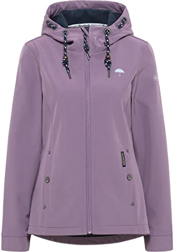 Schmuddelwedda damska kurtka softshell, liliowy dym, XL