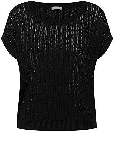 Gerry Weber Sweter damski 171019-35714, czarny, 44, czarny, 44