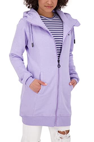 ALIFE AND KICKIN Jasnaak A Hooded bluza damska z kapturem, bluza z kapturem, Cyfrowy lawendowy melanż, S