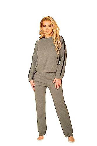 Kalimo Damska kurtka ANTAO – szara - M Soft Touch Cotton, szary, M