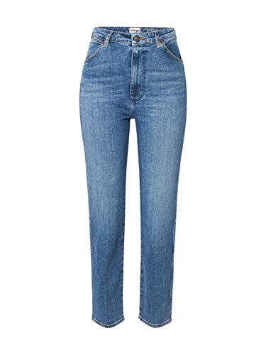Wrangler Jeansy damskie slim, Niebieski (Good Vibes 13v), 28W / 32L