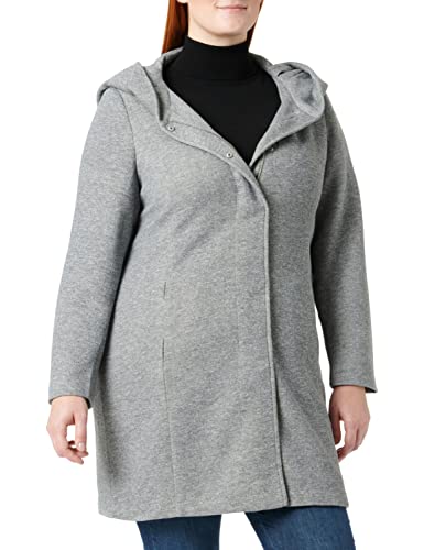 VERO MODA CURVE Vmverodona Ls Curve Noos kurtka damska, jasnoszary melanżowy, 46 duże rozmiary
