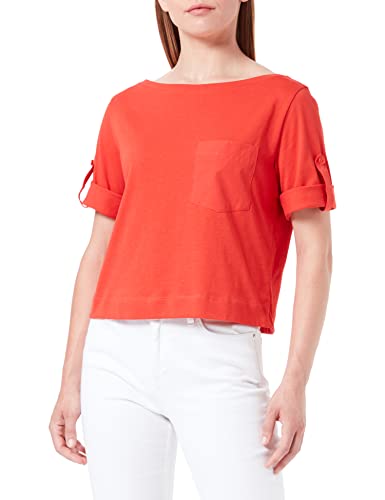 Sisley T-shirt damski, Red 29 l, L