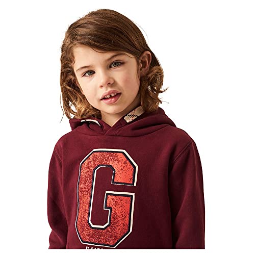 Garcia Kids Chłopięca bluza dresowa, czerwona, 104/110