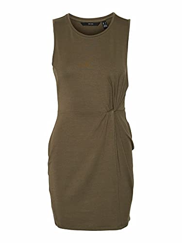 Vero Moda Vmkiana SL Dress JRS GA Sukienka damska, Ivy zielony, L