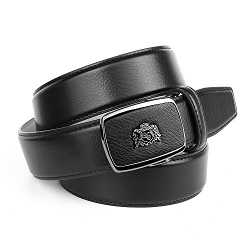 Anthoni Crown Pasek męski, Czarny (czarny 010), 115 cm