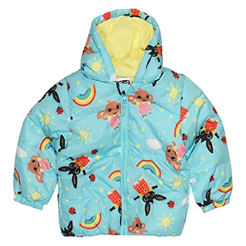 Popgear Boy's Bing Characters Puffer Jacket wielokolorowe modne koszulki, Wielokolorowy, 2-3 lat