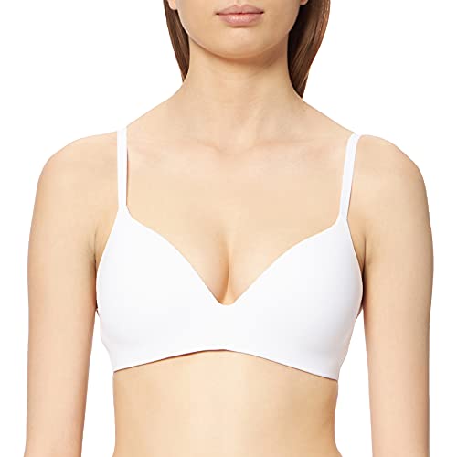 Skiny Damski biustonosz Micro Lovers z fiszbinami bez fiszbin, biały, 85A