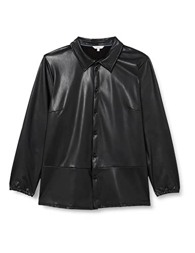 TRIANGLE Damska bluzka z długim rękawem, czarna, rozmiar 46, czarny, 46