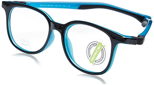 NANOVISTA Pixel SC 3.0 okulary, dwukolorowe, czarne/niebieskie, 48 unisex dorośli, dwukolorowe czarno-niebieskie, Dwukolorowy czarny/niebieski