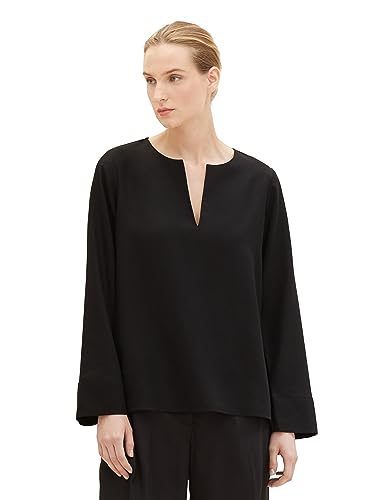 TOM TAILOR Bluzka damska, 14482 – Deep Black, 44