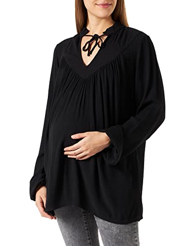 Supermom Bluzka damska z długim rękawem Ansty, Black - P090, 40