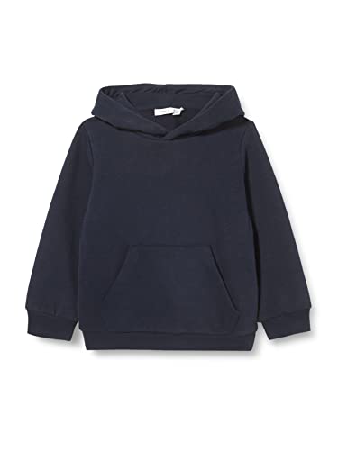 NAME IT Nkmleno LS Sweat WH BRU Noos Bluza dziecięca, Dark Sapphire, 122-128