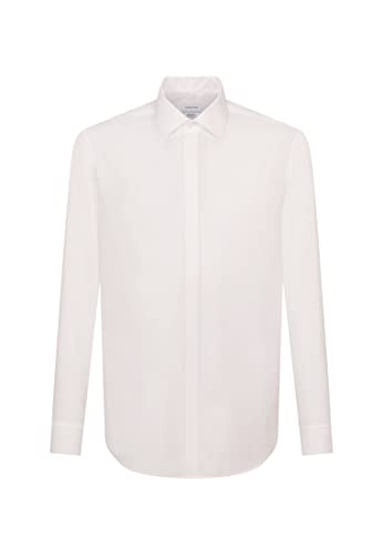 Seidensticker Modern Fit Koszula męska Biznes, Beżowy (21 Ecru), 3XL