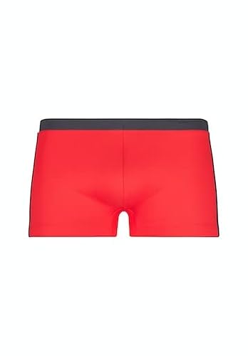 Skiny Męskie kąpielówki kąpielowe, czerwone Flame Regular, Flame Red, XL