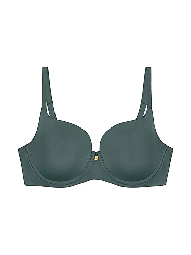 Triumph Body Make-up essentials WP – miseczki biustonosz z fiszbinami, Smoky Green, 85F