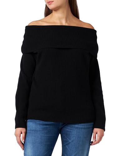 United Colors of Benetton Sweter damski, Czarny 100, M