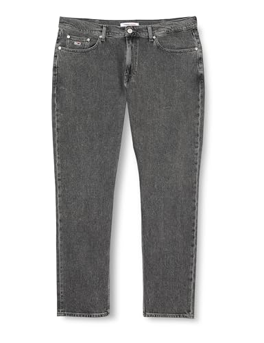 Tommy Jeans Spodnie męskie, Czarny jeans, 34W / 42L