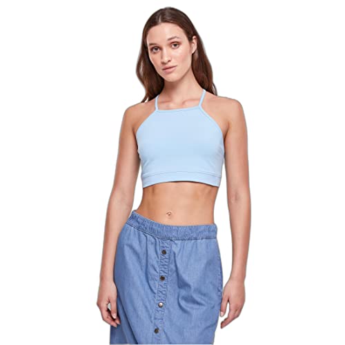 Urban Classics Damski Trójkątny Top, Caraco Kobiety, Balticblue,