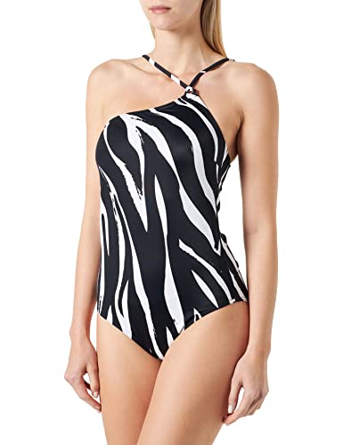 Triumph Damski kostium kąpielowy, White - Dark Combination, 42B