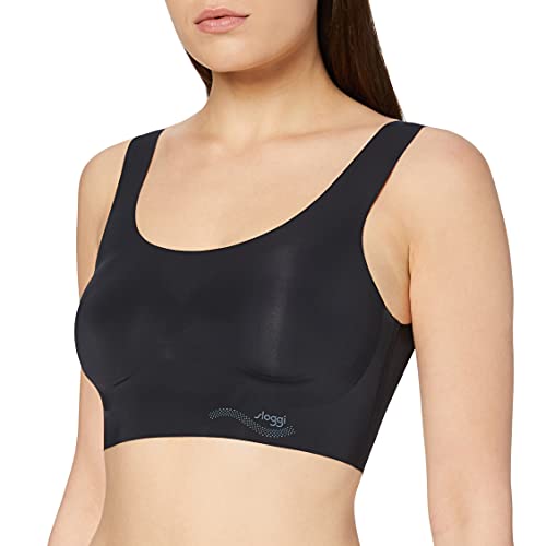 Sloggi Damski biustonosz Team Gb Zero Feel Top, Team Gb Black, XS
