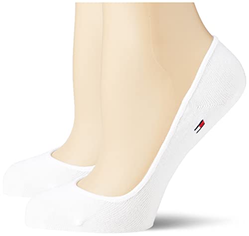 Tommy Hilfiger Invisble - Skarpety - 100 Den - Kobiety, Biały (biały), 35-38 EU
