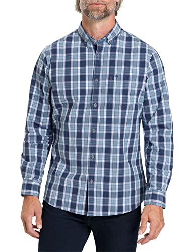 Pioneer Koszula męska z guzikami, Check z jadeitu, 3XL
