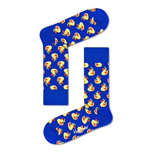 Happy Socks Gumowe skarpety dla kaczki, NIEBIESKI, Small-Medium
