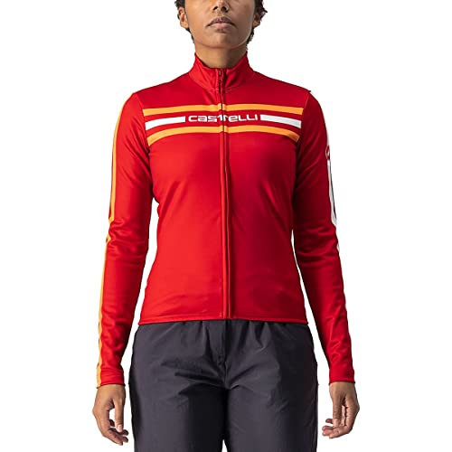 CASTELLI Bluza damska Unltd W Thermal JRS, ciemnoczerwony, XL
