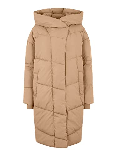 Noisy may Damska kurtka watowana długa, Tygrysie oko 2, M